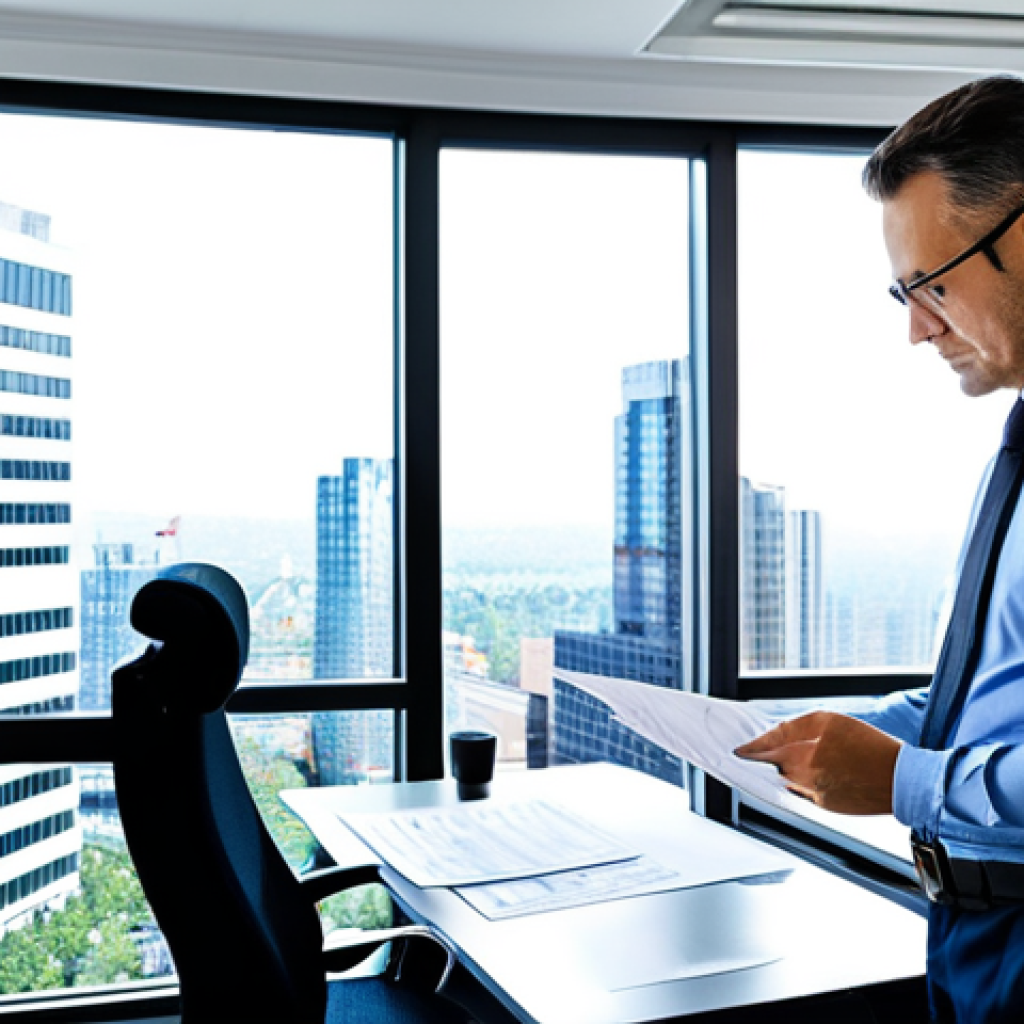 부동산 투자 시 가치 평가 방법 - Income Approach - Apartment Building Valuation**
"A real estate investor in a modern office reviewi...