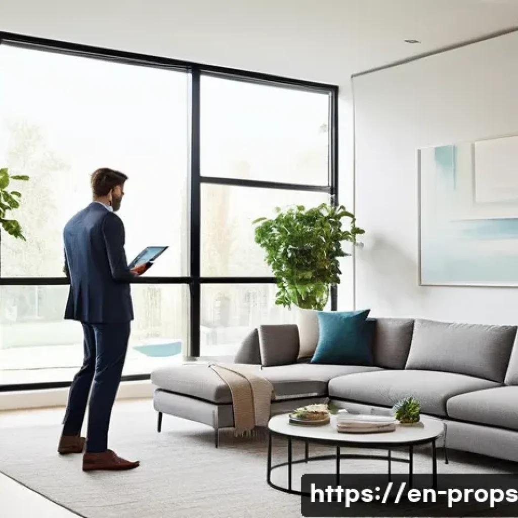 부동산 가치 평가의 글로벌 트렌드 - **Prompt 1: The Modern Homeowner's Financial Contemplation**
A young professional adult, dressed...